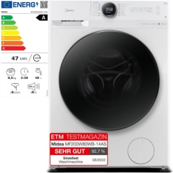 Midea MF200W80WB-14AS Waschmaschine 8kg mit App Anbindung für 329€ (Vergleich: 472,50€)