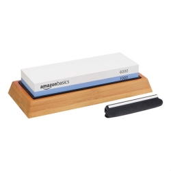 Amazon Basics Messer Schärfstein, doppelseitig, Körnung 1000/6000 Körnung für 11,21€ (statt 19,99€)