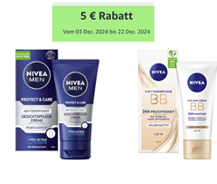 Amazon: Nivea Produkte für 20€ kaufen + 5€ Rabatt erhalten