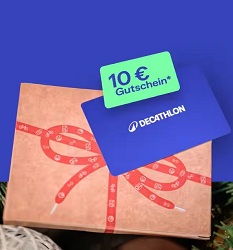 Decathlon: 60€ Geschenkkarte kaufen und zusätzlich einen 10€ Gutschein erhalten