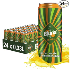 24 x 330ml Bluna Orangenlimonade in der Getränkedose für 14,26€ (59 Cent je Dose)