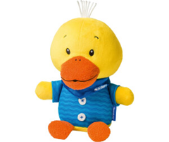 Ravensburger ministeps 4561 Kuschelente Emil, schmuseweiches Kuscheltier zum Spielen, Schlafen und Liebhaben, 25 cm für 6,13€