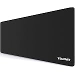 TECKNET Mauspad XXL Speed Gaming, 900×400 mm Schreibtischunterlage für 10,13€