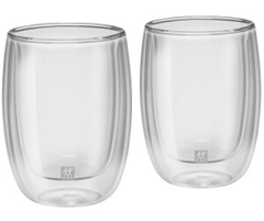 ZWILLING Sorrento Doppelwandige Kaffee-Gläser, 2×200 ml für 11,99€ (VG: 16,89€)