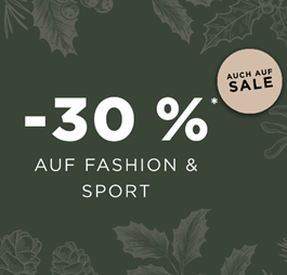 Engelhorn: 30% Rabatt auf Fashion und Sport (auch auf reduzierte Artikel)