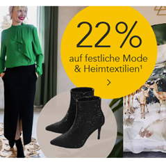 Baur: 22% Rabatt auf Mode & Heimtextilien
