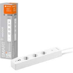 LEDVANCE Smart+ Plug dreifache Steckdosenleiste mit USB Anschlüssen und WiFi für 16,99€ (Vergleich: 28,99€)