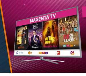 Telekom MegantaTV Megastream inkl. RTL+Premium, Netflix, Disney+ und Apple TV+ dank Rabatte für im Schnitt 17,50€/Monat