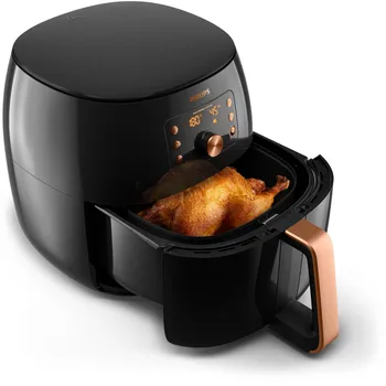 Philips HD9867/90 Airfryer XXL Heißluftfritteuse (7,3 Liter, 2.225 Watt) für 129€ (Vergleich: 164€)