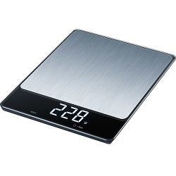 Beurer KS 34 XL Edelstahl Küchenwaage für präzises Wiegen bis 15kg für 19,99€ (Vergleich: 28,99€)