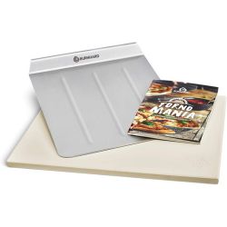 BURNHARD Pizzastein und Pizzaschaufel 38 x 30 cm für 31,92€ (Vergleich: 44,90€) oder 43 x 35 cm für 35,92€ (Vergleich: 49,90€)