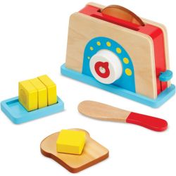 Melissa & Doug Toasterset, Holz-Küchenspielzeug für Kinder für 5,74€ (Vergleich: 16,26€)