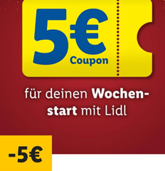 [nur heute] Lidl Plus Adventskalender: heute 5€ Gutschein (ab 40€ einlösbar)