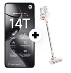 Xiaomi 14T inkl. Xiaomi Vacuum Cleaner G20 lite 99€ mit 17GB 5G Daten, SMS und Sprachflat im o2 Netz für 9,99€/Monat (= effektiv –5,18€ im Monat)
