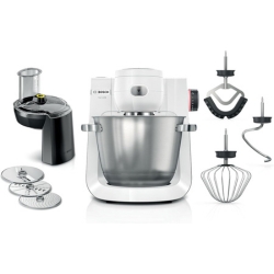 BOSCH MUMS6EW13D Küchenmaschine White, Rührschüsselkapazität: 5,5 l, 1600 Watt für 314,10€ (Vergleich: 398,98€)