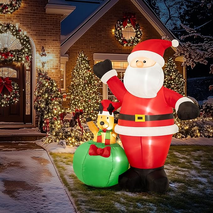 60% Rabatt auf die aufblasbare Solpex Weihnachtsdekoration