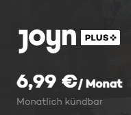 Joyn+: 7 Tage kostenlos testen + Gutschein für 3 Monate discovery+ (werbeunterstützt)
