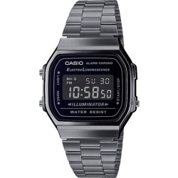 Casio digitale Quartz Armbanduhr mit Metallarmband A168WEGG-1BEF für 35,64€ (Vergleich: 50,63€)