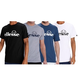 Ellesse Fuenti Herren T-Shirt mit Logo-Print im 3er Pack (SHP16469) für 33,33€ (Vergleich: 53,97€)