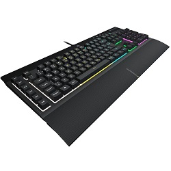 Corsair K55 RGB Pro Gaming Tastatur mit RGB-Hintergrundbeleuchtung für 29€ (Vergleich: 49,49€)