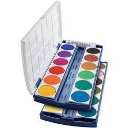 Herlitz Schulmalfarben mit 24 Farben inkl. Deckweiß für 6,99€ (Vergleich: 11,94€)