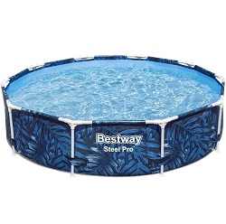 Bestway Steel Pro Frame Pool Ohne Pumpe (Ø 305 x 66 cm) für 35,86€ (Vergleich: 84,95€)