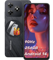 Blackview Wave8 (12GB + 256GB) Android 14 Handy mit 6.56″Display, 90Hz Octa Core und 5000mAh für 99,99€
