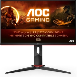 AOC 24G2SP – 24 Zoll FHD Monitor, 165 Hz, 1 ms, FreeSync Premium, VGA, HDMI, DisplayPort für 109,60€ (Vergleich: 136,99€)