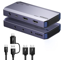 UGREEN Video Capture Card, HDMI Capture Card, USB 3.0 Capture Card 4K HDMI Loop-Out (für PS5, Kamera etc.) für 71,99€
