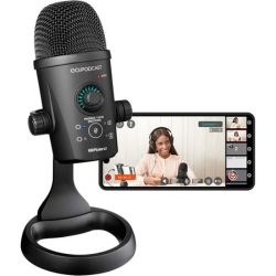 [neuer Bestpreis] Roland GO:Podcast kompaktes Video-Podcast-Studio für Smartphones, USB-Mikrofon mit 4 Richtcharakteristiken für 45,20€