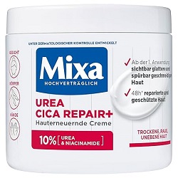 Mixa Pflegecreme 10% Urea Cica Repair (400ml) für 5,93€ (Vergleich: 7,95€)