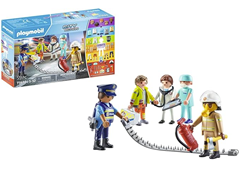 5 Playmobilfiguren (Rescue Team) für 7,25€