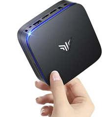 NiPoGi AK1PLUS Mini PC Intel Alder Lake-N N95(bis zu 3,4 GHz) 8GB DDR4 256GB SSD für 128,26€