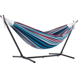 Vivere Doppel Hängematte mit Gestell, 250 cm, Baumwolle für 64,50€ (statt 74,95€)