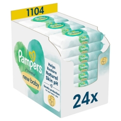 24er-Pack Pampers Harmonie New Baby Feuchttücher, 24 x 46 Tücher für 20,16€ (Vergleich: 36,43€)