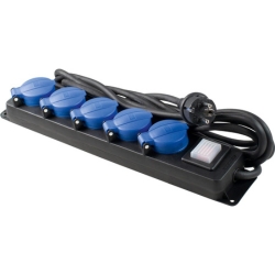 AS – Schwabe 5-fach Verteilersteckdosenleiste mit Schalter für den Außenbereich für 11,99€ (Vergleich: 16,94€)