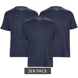 Puma Statement Basic Herren T-Shirts mit Rundhals-Ausschnitt im 6er Pack für 32€ (Vergleich: 68,97€)