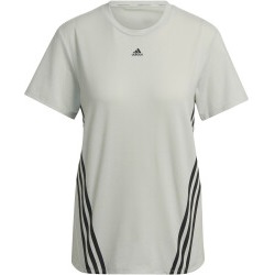 Adidas Train Icons 3-Stripes Tee Damen Sport Shirt (HK6976) für 13,99€ (Vergleich: 23,50€)