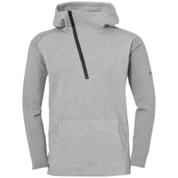 Uhlsport Essential Pro Ziptop Hoodie, Grau, Gr.: S – 3XL für 17,98€ (Vergleich: 29,99€)
