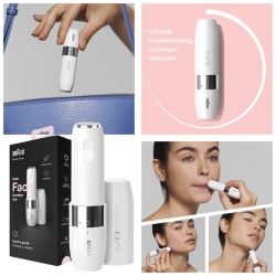 Braun Face Mini-Haarentferner FS1000 elektrischer Gesichtshaarentferner für Damen für 19,19€ (Vergleich: 23,89€)