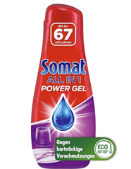 Somat All in 1 Power Gel (67 Spülgänge) für 6,21€ (VG: 9,49€)