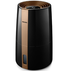 Philips Luftbefeuchter 3000, 45 m², 99,97% weniger Bakterien mit NanoCloud, 300 ml/h, 3 Geschwindigkeiten für 79,99€