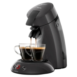 [nur heute] PHILIPS Senseo Kaffeepadmaschine HD6552/39 + 2 Gläser+ 2 Packungen Pads für 45,94€ (Vergleich: 52,94€)