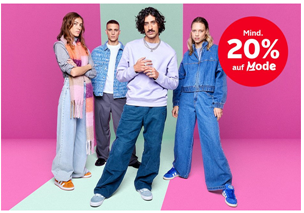 Otto.de: mindestens 20% auf Mode
