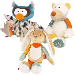 Sigikid Kuscheltiere Hase, Bär und Eule jeweils für 17,48€ (Vergleich ab 26,77€)