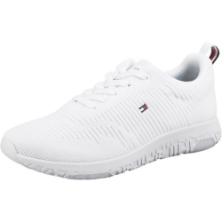 Tommy Hilfiger Signature Knitted Trainers Sneaker, Weiß, Gr.: 40 – 46 für 59,99€ (Vergleich: 72,48€)