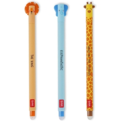 3er-Set Legami Gelschreiber, Löwe Giraffe und Affe für 4,09€ (Vergleich: 6,89€)