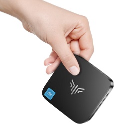 NiPoGi E1 Mini PC (Intel Alder Lake N97, 16GB DDR4, 512GB SSD) für 188,37€