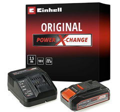 Original Einhell Starter Kit 2,5 Ah Akku und Ladegerät Power X-Change für 14,99€