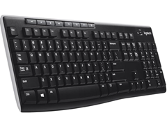 Logitech K270 Kabellose Tastatur für Windows, 2,4 GHz kabellos für 22,69€ (VG: 29,41€)
